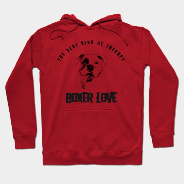 Boxer Love Hoodie by Boogz Apparel